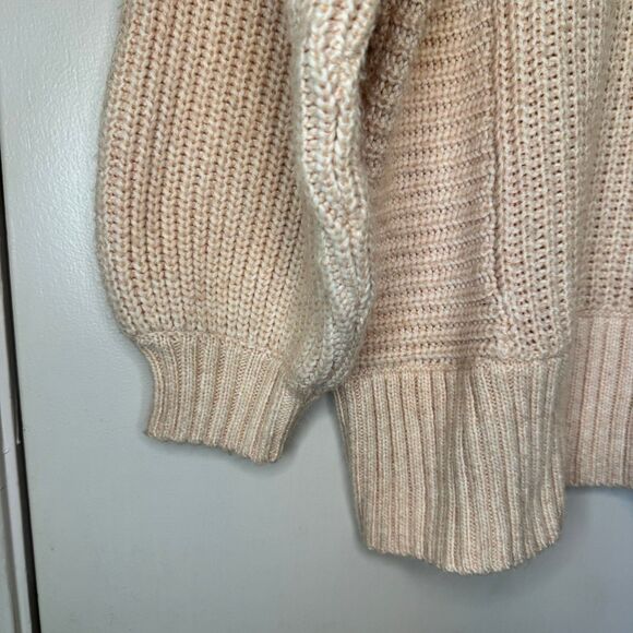 AMERICAN EAGLE woman's size large L oversized Dreamspun mock neck chunky sweater - Picture 8 of 15